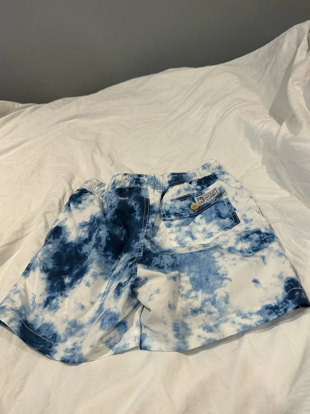 Polo by Ralph Lauren Blue Tie-Dye swim trunks Shorts